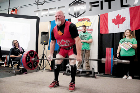 One of Alberta's top arm wrestlers is a 9-year-old who can deadlift 150  pounds and flips tires for fun